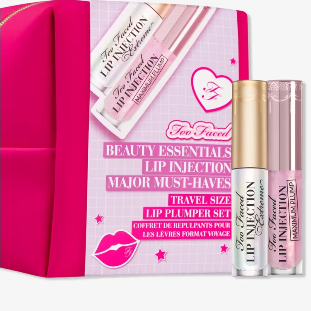 Too faced lip plumper set NEW